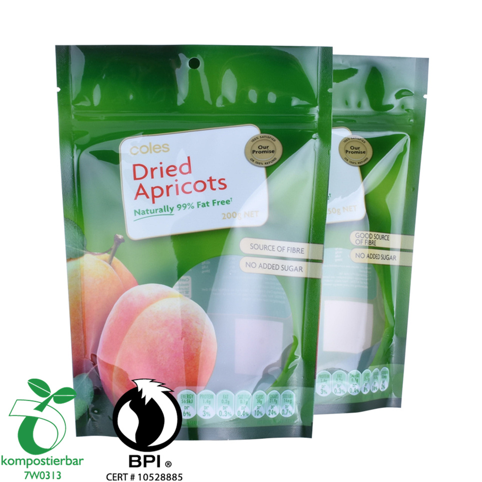 Cremallera Compostable Biodegradable Embalaje protector Fabricante China