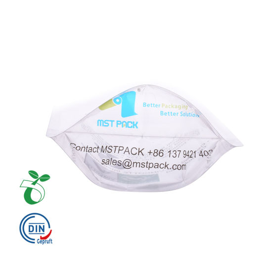 Food Grade PP LDPE Corn Starch Ziplock Bag Clear Plastic Food Bag