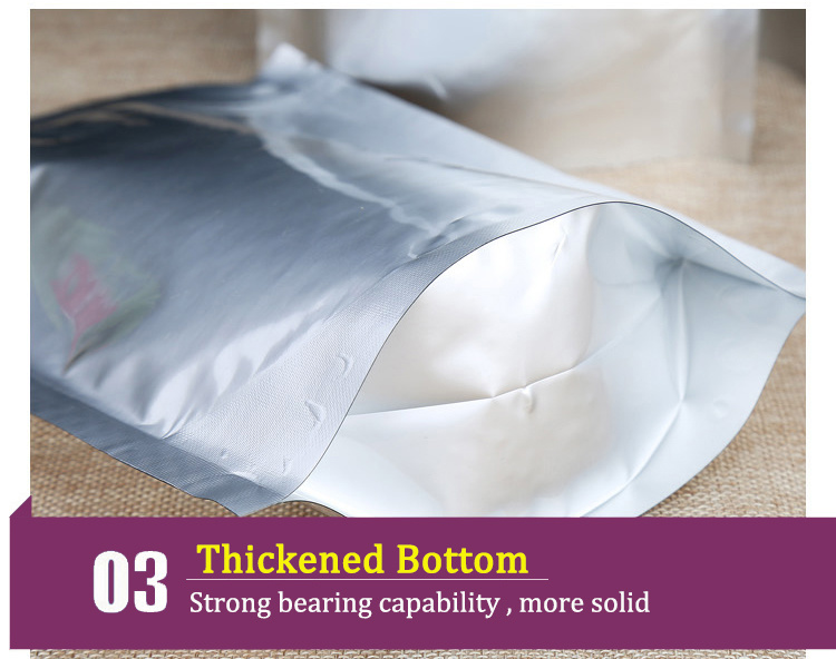 Пользовательская печать ламинированной стойки Ziplock биоразлагаемой пластиковой упаковки для пищевых продуктов