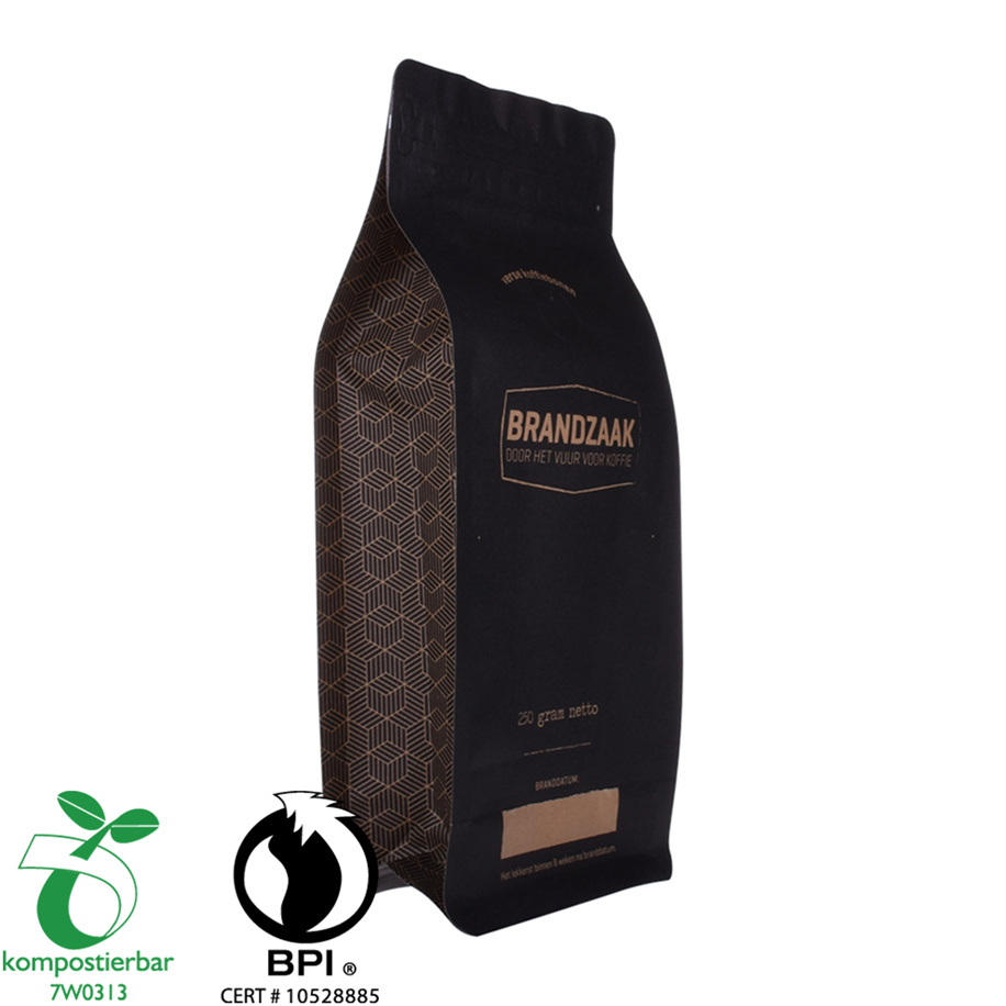 Пластиковый замок на молнии Yco Coffee Kraft Bag Factory Китай