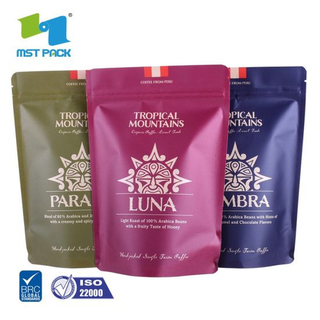 custom printed foil bags