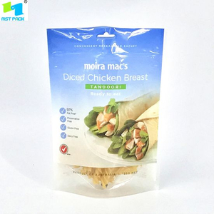 100% Biodegradable Zipper Bag PLA Compostable Pancake Bag