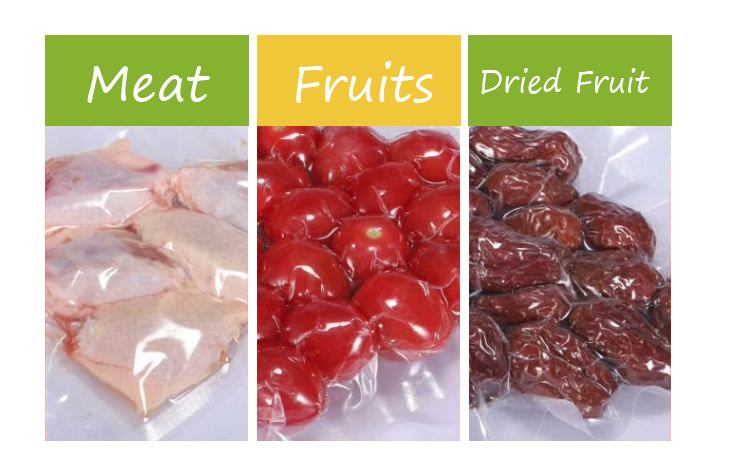 Bolsa de retoque de laminado Bolsa de embalaje de alimentos de vac&iacute;o de nylon de pl&aacute;stico