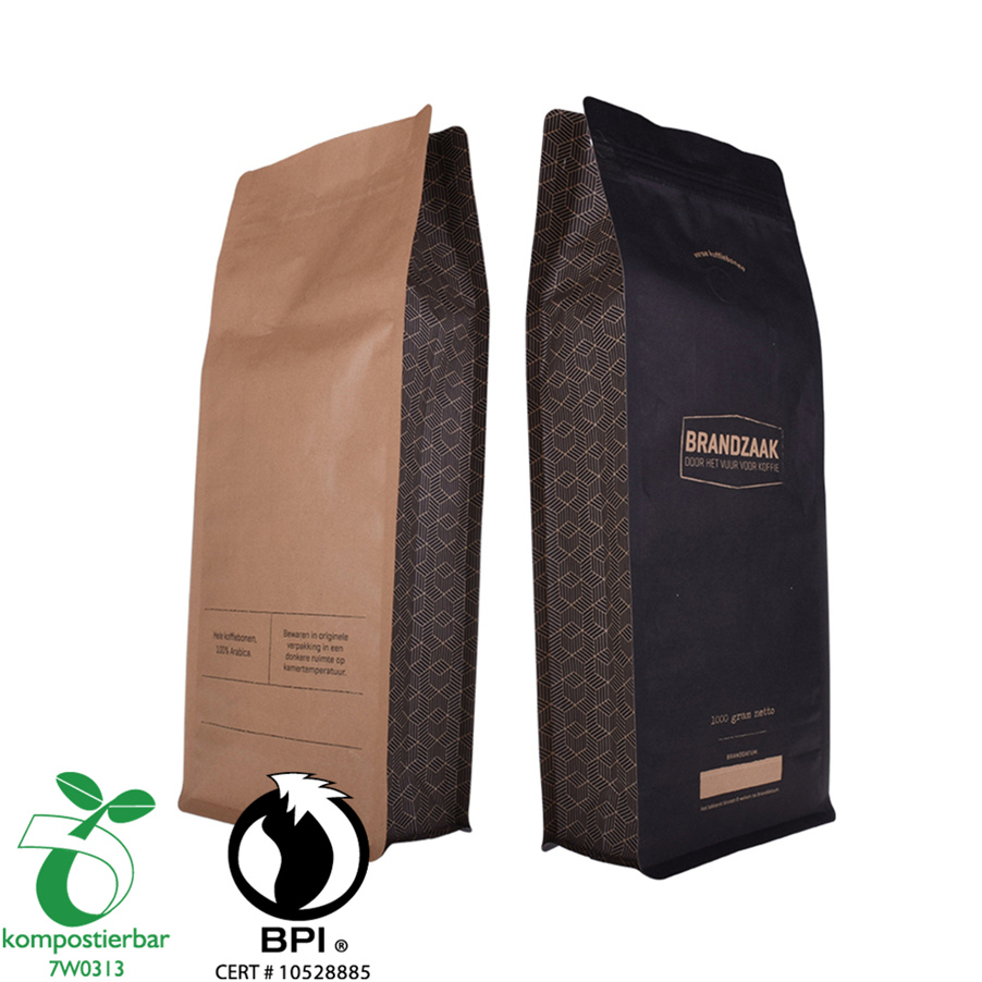 Хорошее уплотнение Ayclity Square Bottom Green Coffee Bag Производитель из Китая
