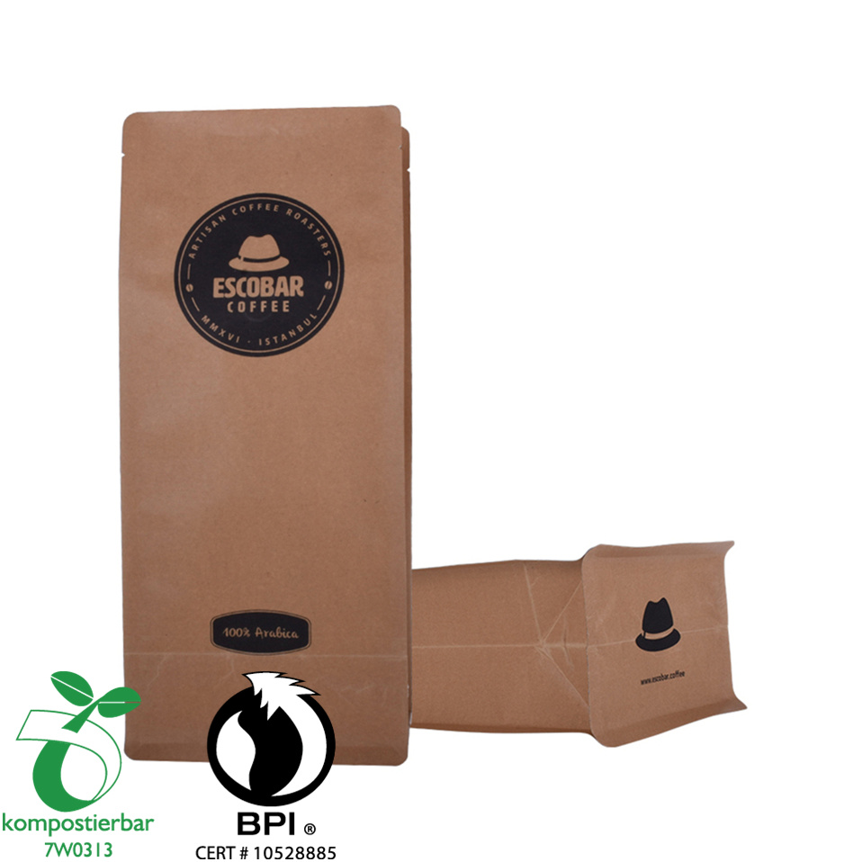 Повторно закрывающаяся биоразлагаемая упаковка Ziplock с круглым дном оптом в Китае