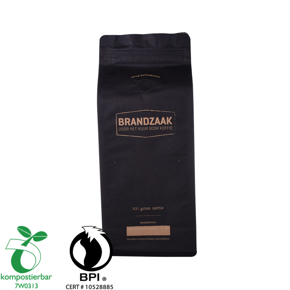 F&aacute;brica de Doypack biodegradable de fondo plano renovable en China