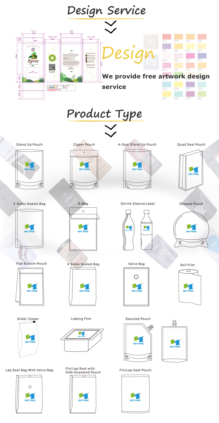 Bolsa de retoque de laminado Bolsa de embalaje de alimentos de vac&iacute;o de nylon de pl&aacute;stico